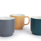 6pc Sanctuary Textured Mugs