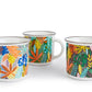 6pc Carnival Leaves Mug Set