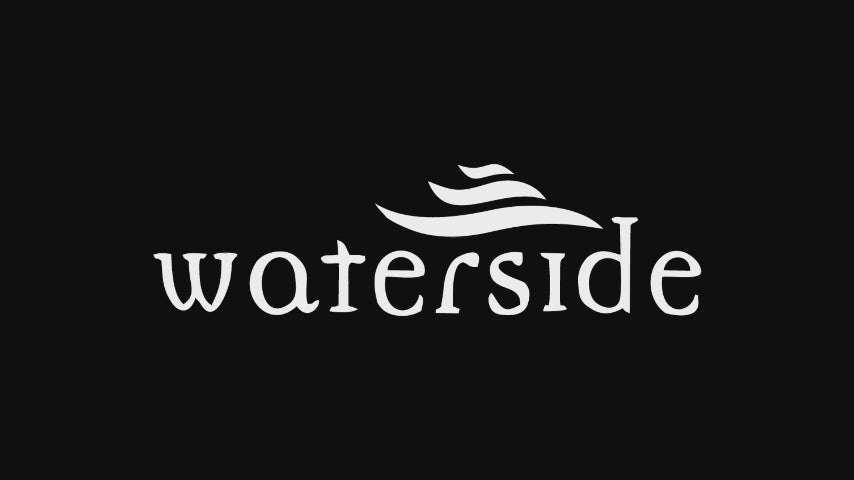 Waterside 12pc Cream Petal Reactive Glaze Dinnerware Set (video attached)