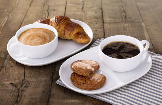 Set of 2 Soup Mug & Snack Tray