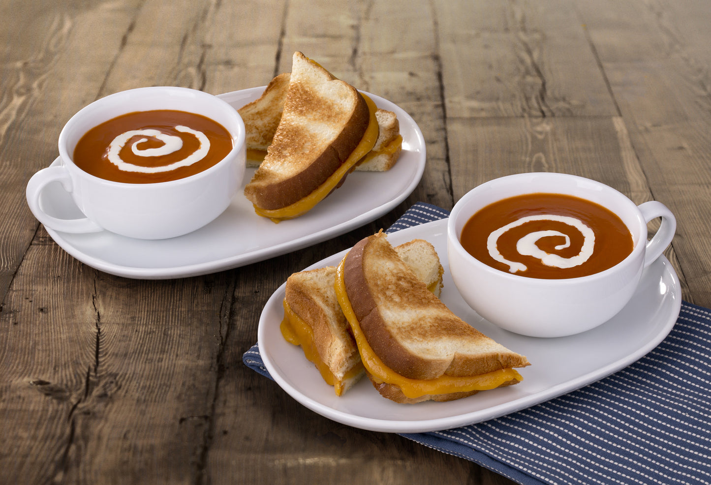 Set of 2 Soup Mug & Snack Tray