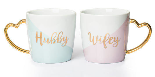 Set of 2 Marriage/Anniversary Mugs