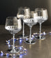 Glam Wine Glasses - Platinum, 4 Pieces