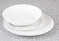 Waterside White Coupe Porcelain Dinnerware Set, 18 Pieces
