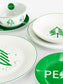 *** Special Offer ***  Christmas Green Porcelain Dinnerware Set, 20 Pieces
